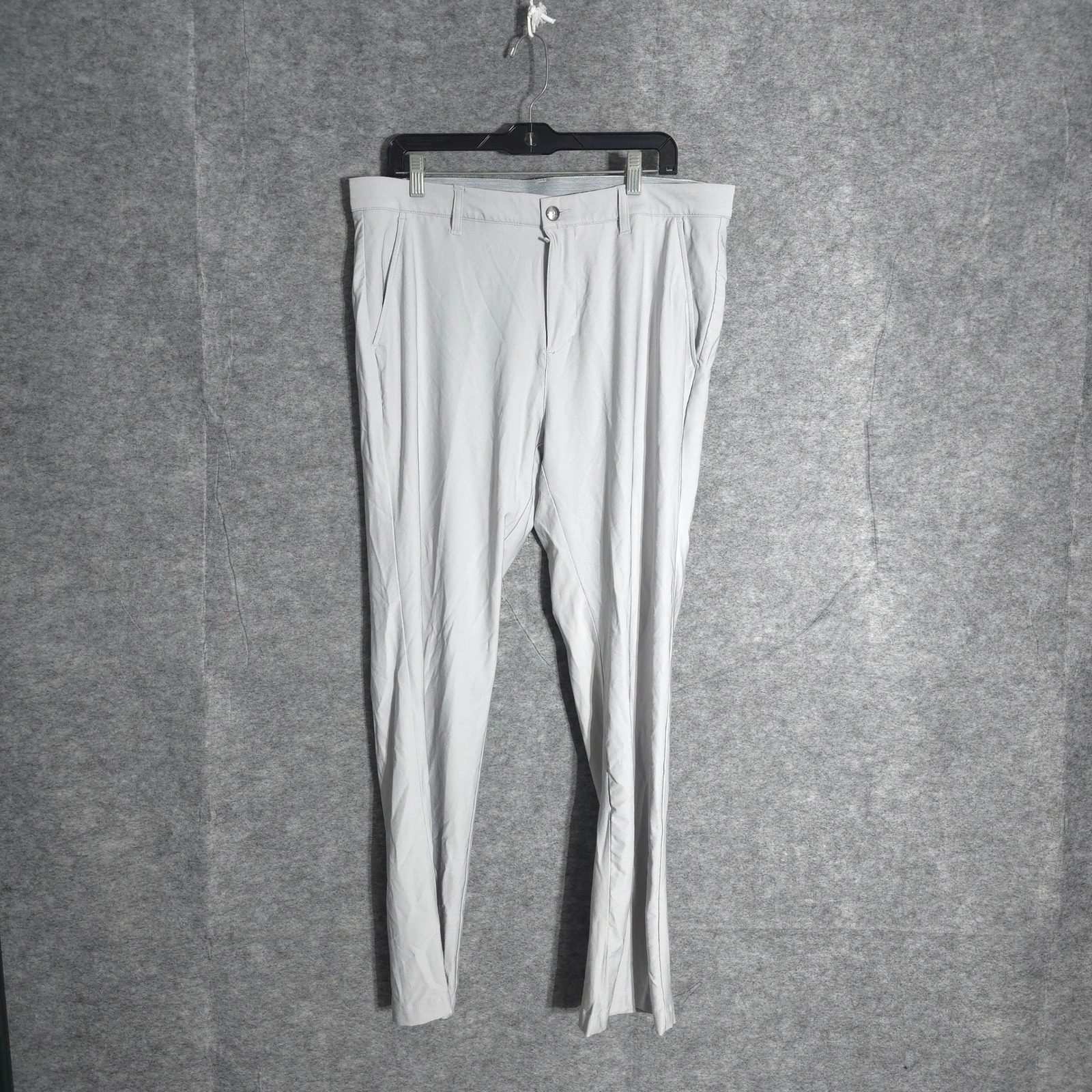Adidas Ultimate365 Golf Pants Mens 36x32 Grey Dq2210 Performance Stretch Chino